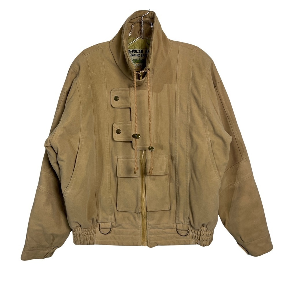 Vintage 80s Trans Polar Expedition Cargo Bomber Jacket